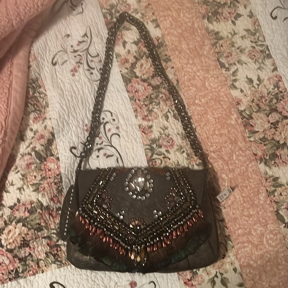 Mary Frances Damsel In Distress Beaded Purse - Picture 5 of 5